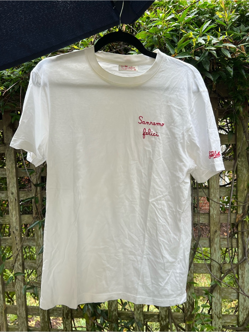 White MC2 St.Barth ‘Sanremo felici' T-Shirt